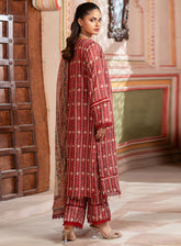 Al Zohaib Printed Lawn Suits Unstitched 3 Piece - AZ25CP 03